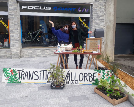 Transition Vallorbe - Echange de plantons